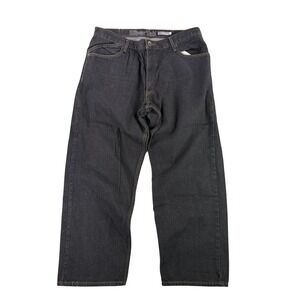 Levi's SilverTab Jeans Men 38x32 Black Baggy Fit Denim 322-0107 Y2K Streetwear
